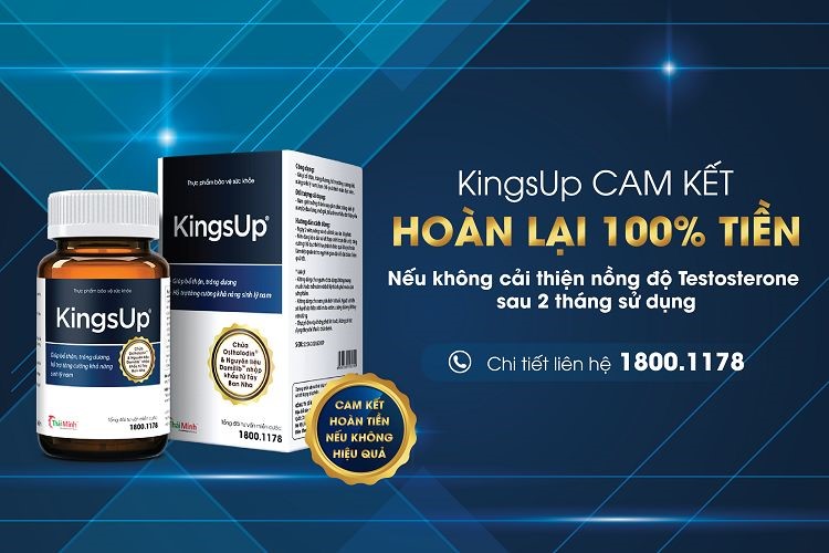 KingsUp Cam kết Không hiệu quả - Hoàn lại 100% tiền 1