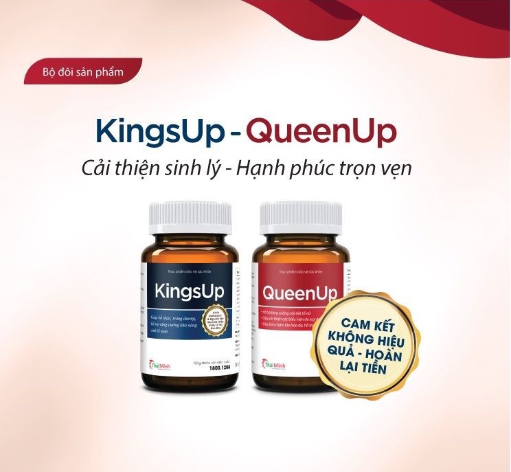 Bộ đôi sản phẩm KingsUp & QueenUp – Cải thiện sinh lý, hạnh phúc trọn vẹn 1