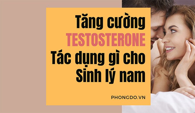 Tăng testosterone có tác dụng gì cho sinh lý nam